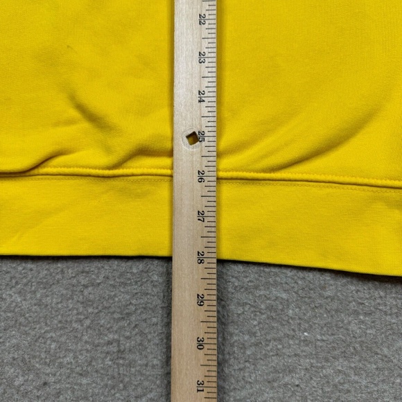 Vintage Nike Sweatshirt Mens Size XL Yellow Pullover Long Sleeve Y2k - Picture 7 of 8